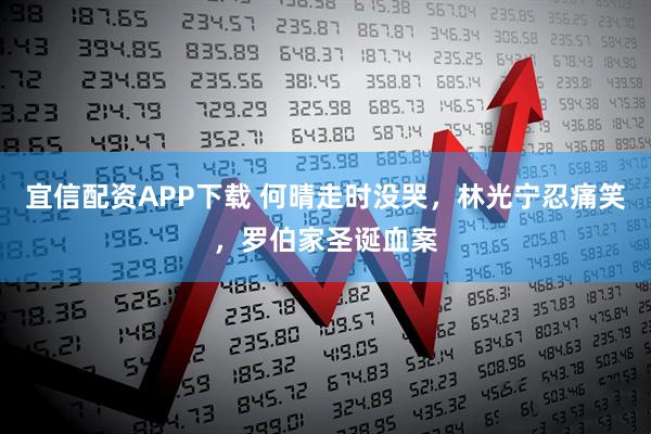 宜信配资APP下载 何晴走时没哭，林光宁忍痛笑，罗伯家圣诞血案