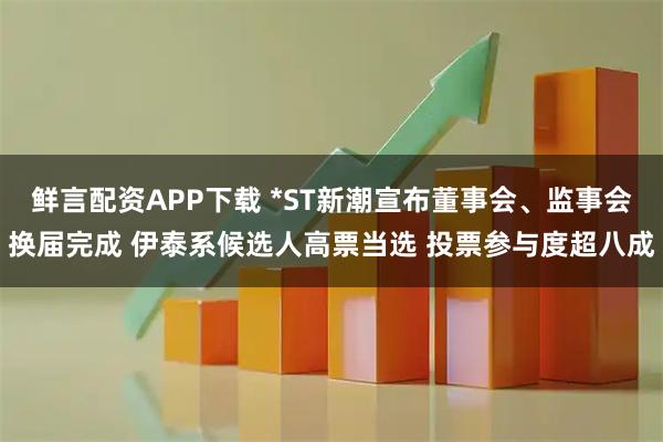 鲜言配资APP下载 *ST新潮宣布董事会、监事会换届完成 伊泰系候选人高票当选 投票参与度超八成